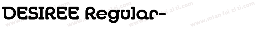 DESIREE Regular字体转换